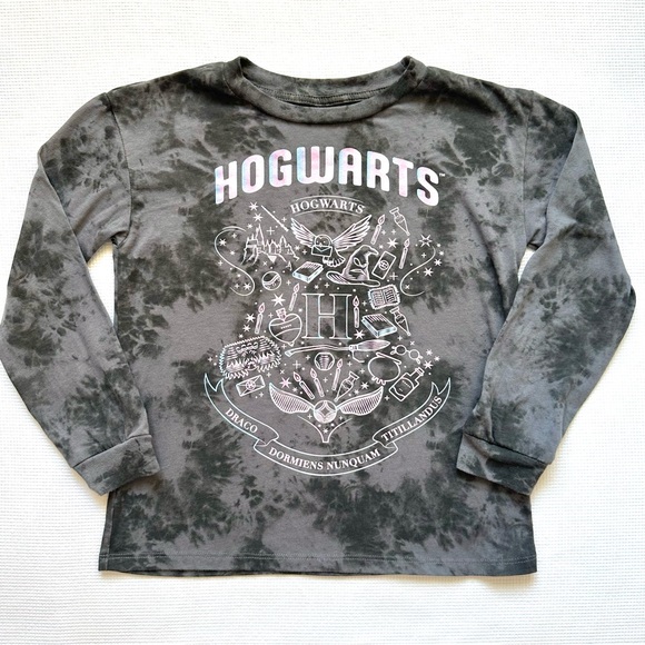 Warner Bros. Other - Size 7/8 Girls Harry Potter Hogwarts Oversized Long Sleeve shirt